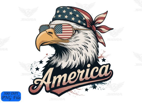 4th of July Sublimation SVG Clipart PNG for Graphics