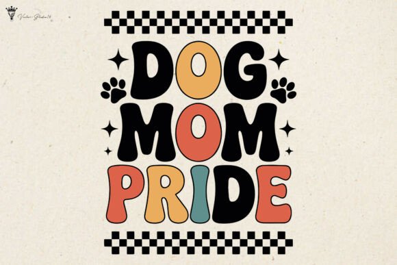 Dog Mom Pride SVG PNG: A Fresh Graphic for Modern Illustrations