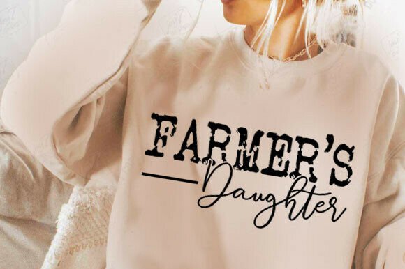 Farmer's Daughter Farm Quote Png: A Designer's Review of Graphics and T-Shirt Designs