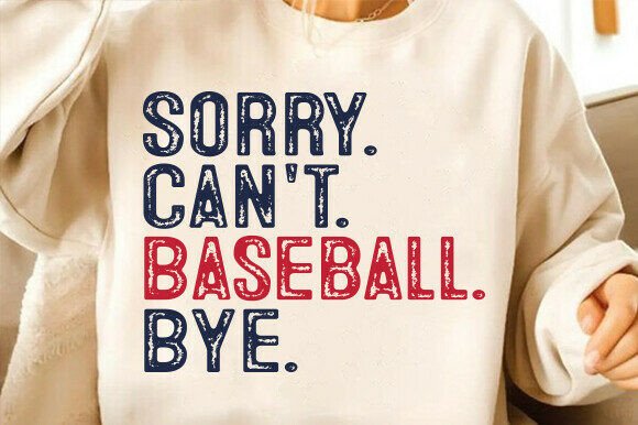 Funny Baseball Mom PNG Sublimation Quote for Graphics and T-Shirt Designs