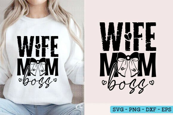 Mom Wife Boss SVG PNG: A Real Designer's Review