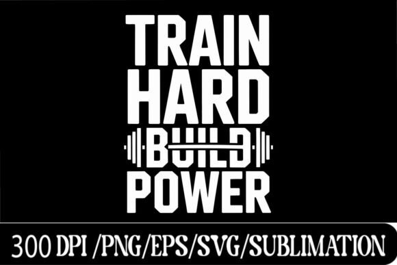 Pain Builds Power Gym SVG Graphics for T-Shirt Designs