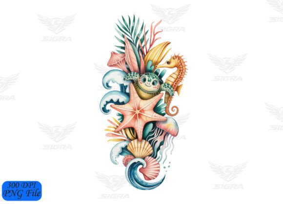Salty Girls Club Summer Svg Seashell PNG Graphics for T-Shirt Designs