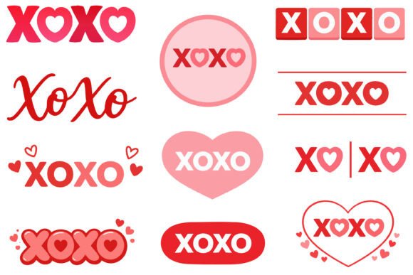 Valentine Xoxo Svg Png Clipart Bundle Review